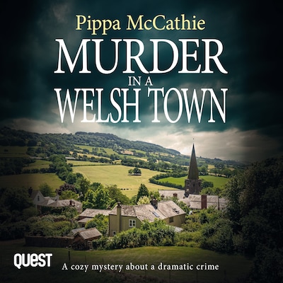Murder in A Welsh Town – omslag til lydbogen af Pippa McCathie