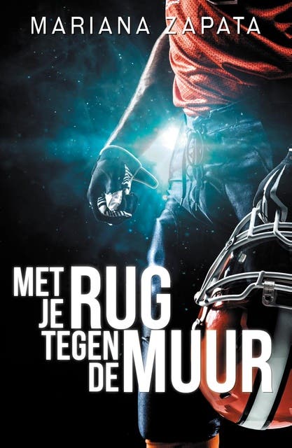Met je rug tegen de muur – omslag van het luisterboek van Mariana Zapata