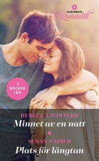 Minnet av en natt / Plats för längtan – omslag till ljudboken av Rebecca Winters,Susan Napier