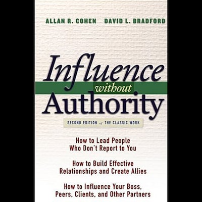 Influence Without Authority, 2nd Edition – omslag til lydbogen af David L. Bradford, Allan R. Cohen