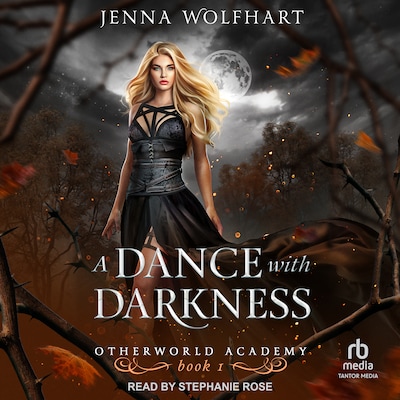 A Dance with Darkness – omslag til lydbogen af Jenna Wolfhart