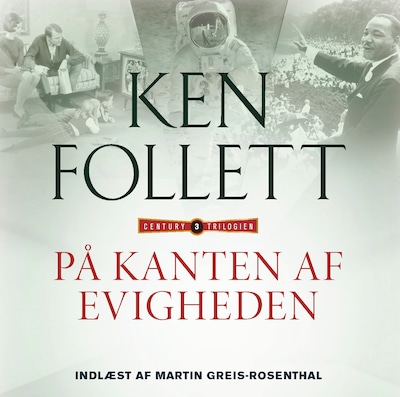 På kanten af evigheden – omslag til lydbogen af Ken Follett
