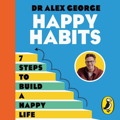 Happy Habits – omslag til lydbogen af Alex George
