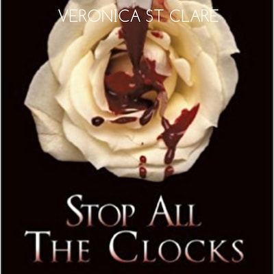 Stop All the Clocks – omslag til lydbogen af Veronica St. Clare