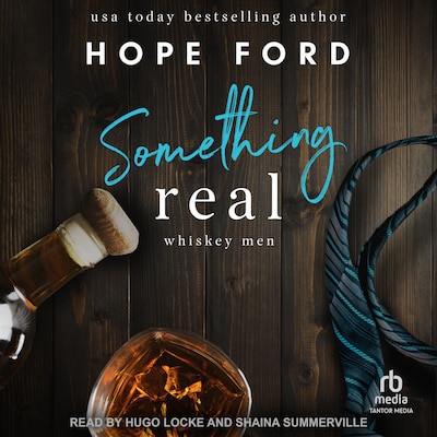 Something Real – omslag til lydbogen af Hope Ford