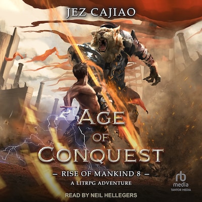 Age of Conquest – omslag til lydbogen af Jez Cajiao
