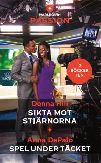 Sikta mot stjärnorna / Spel under täcket – omslag till ljudboken av Anna DePalo,Donna Hill
