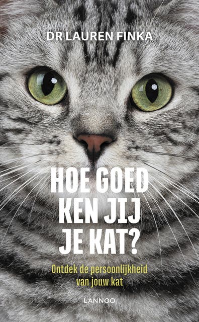 Hoe goed ken jij je kat?: Welke persoonlijkheid heeft jouw kat? – omslag van het luisterboek van Lauren Finka