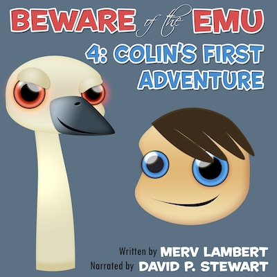 Colin's First Adventure – omslag til lydbogen af Merv Lambert