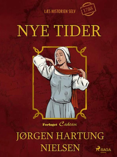 Nye tider - Læs historien selv år 1788 – omslag til lydbogen af Jørgen Hartung Nielsen