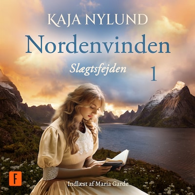 Slægtsfejden – omslag til lydbogen af Kaja Nylund