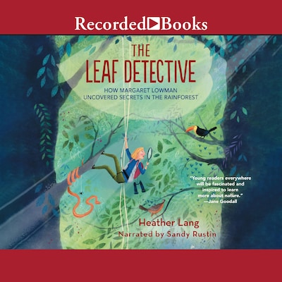 Leaf Detective – omslag til lydbogen af Heather Lang