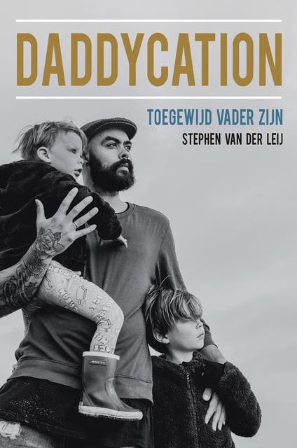 Daddycation: Toegewijd vader zijn – omslag van het luisterboek van Stephen van der Leij