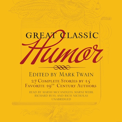 Great Classic Humor – omslag til lydbogen af Unknown Author