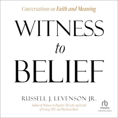 Witness to Belief – omslag til lydbogen af Russell J. Levenson Jr.
