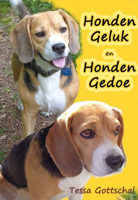 Honden Geluk en Honden Gedoe – omslag van het luisterboek van Tessa Gottschal