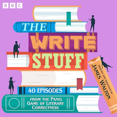 The Write Stuff – omslag til lydbogen af James Walton