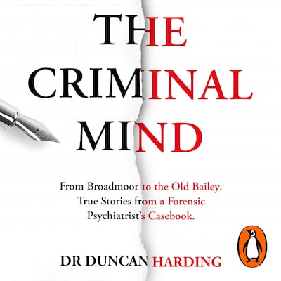 The Criminal Mind – omslag til lydbogen af Duncan Harding