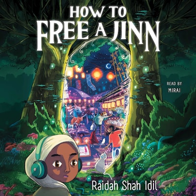How to Free a Jinn – omslag til lydbogen af Raidah Shah Idil
