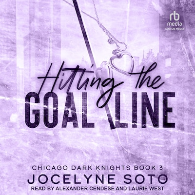 Hitting the Goal Line – omslag til lydbogen af Jocelyne Soto