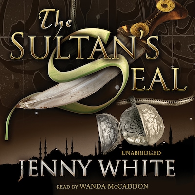The Sultan’s Seal – omslag til lydbogen af Jenny White