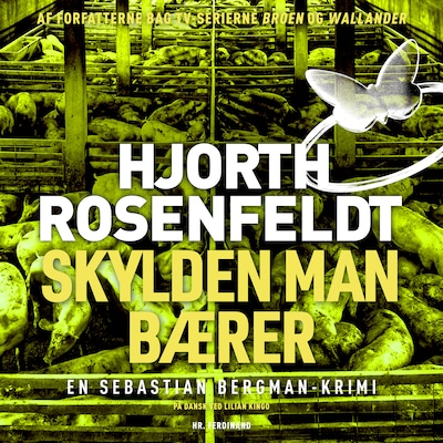 Skylden man bærer – omslag til lydbogen af Michael Hjorth, Hans Rosenfeldt