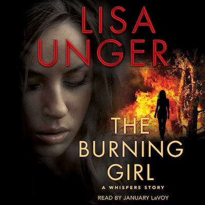 The Burning Girl – omslag til lydbogen af Lisa Unger
