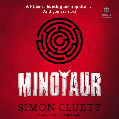 Minotaur – omslag til lydbogen af Simon Cluett