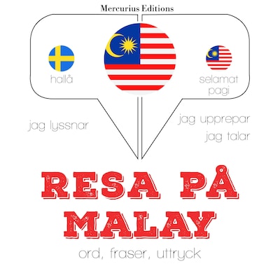 Resa på Malay – omslag till ljudboken av JM Gardner