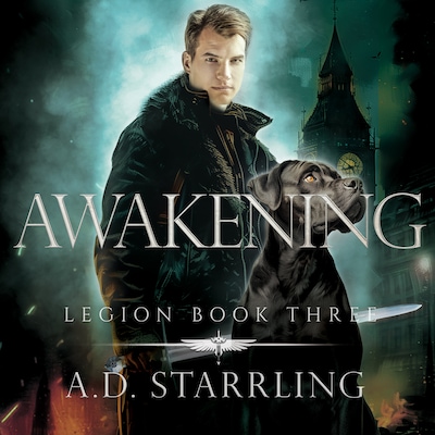 Awakening – omslag til lydbogen af A.D. Starrling