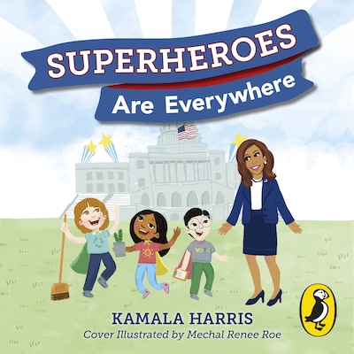 Superheroes Are Everywhere – omslag til lydbogen af Kamala Harris