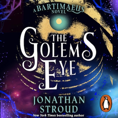 The Golem's Eye – omslag til lydbogen af Jonathan Stroud