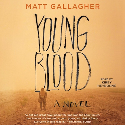 Youngblood – omslag til lydbogen af Matt Gallagher