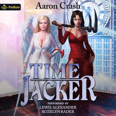 Time Jacker – omslag til lydbogen af Aaron Crash