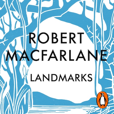 Landmarks – omslag til lydbogen af Robert Macfarlane