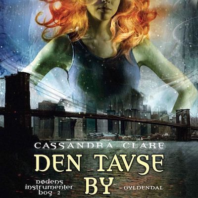 Dødens instrumenter 2 - Den tavse by – omslag til lydbogen af Cassandra Clare