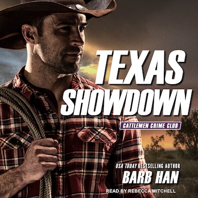 Texas Showdown – omslag til lydbogen af Barb Han