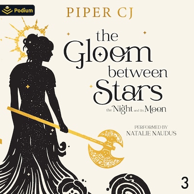 The Gloom Between Stars – omslag til lydbogen af Piper CJ
