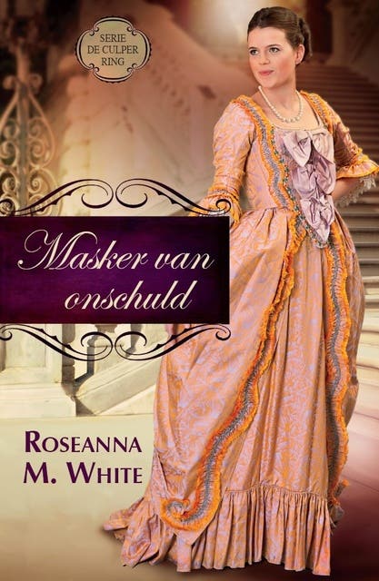 Masker van onschuld – omslag van het luisterboek van Roseanna M. White