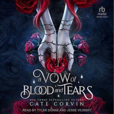 A Vow of Blood and Tears – omslag til lydbogen af Cate Corvin
