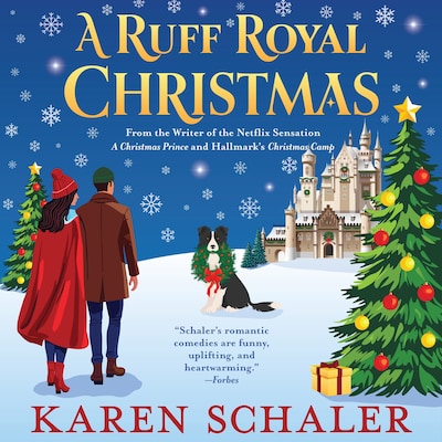 A Ruff Royal Christmas – omslag til lydbogen af Karen Schaler