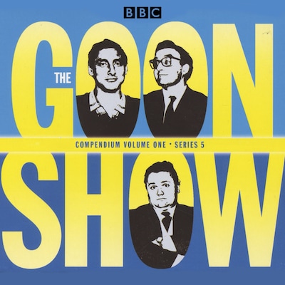 The Goon Show Compendium Volume One: Series 5, Part 1 – omslag til lydbogen af Spike Milligan