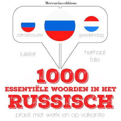 1000 essentiële woorden in het Russisch – omslag van het luisterboek van JM Gardner