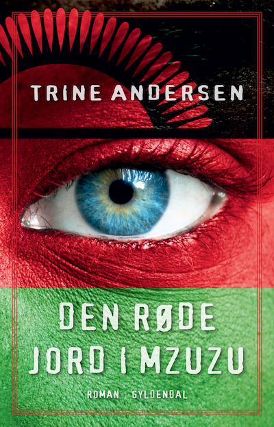 Den røde jord i Mzuzu – omslag til lydbogen af Trine Andersen