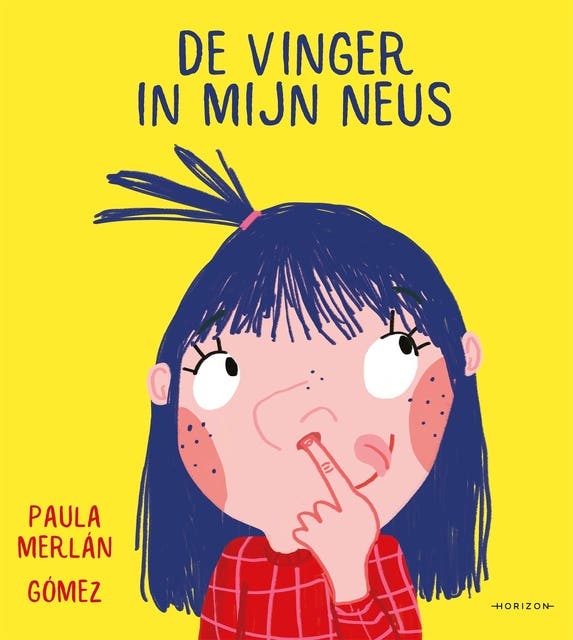 De vinger in mijn neus – omslag van het luisterboek van Gomez,Paula Merlán