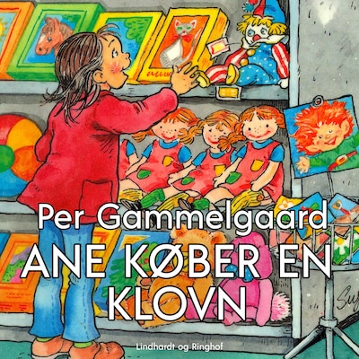 Ane køber en klovn – omslag til lydbogen af Per Gammelgaard