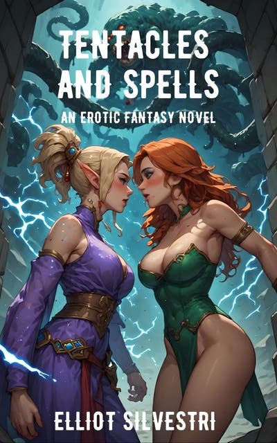 Tentacles and Spells: An Erotic Fantasy Novel – omslag til lydbogen af Elliot Silvestri