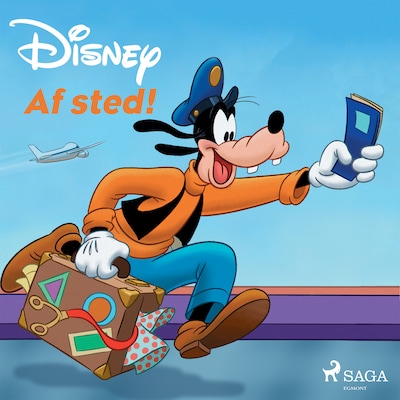 Mickey og vennerne fra Andeby - Af sted! – omslag til lydbogen af Disney