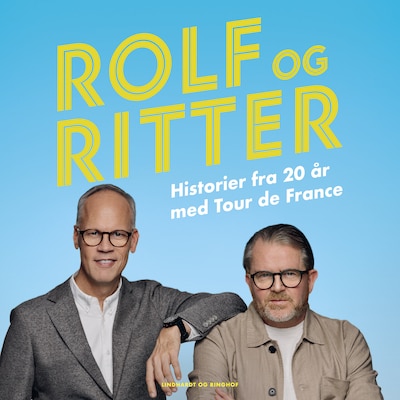 Rolf og Ritter – omslag til lydbogen af Rolf Sørensen, Dennis Ritter