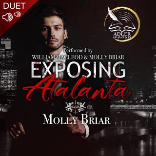 Exposing Atalanta – omslag till ljudboken av Molly Briar